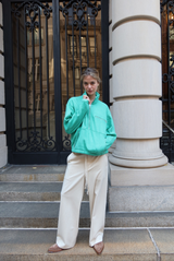 Pure Silk Comfort Fleece Half Zip