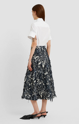 A Line Midi Skirt