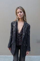 Fray Ragged Blazer