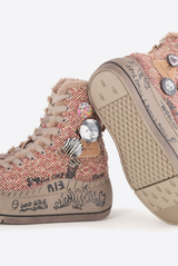 Distressed 10-Hole Kurt Sneaker