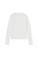 Auralee High Twist Cotton Jersey L/S Tee