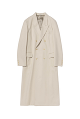 Auralee Light Melton Chesterfield Coat