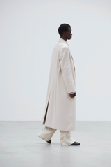 Auralee Light Melton Chesterfield Coat