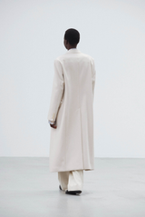 Auralee Light Melton Chesterfield Coat