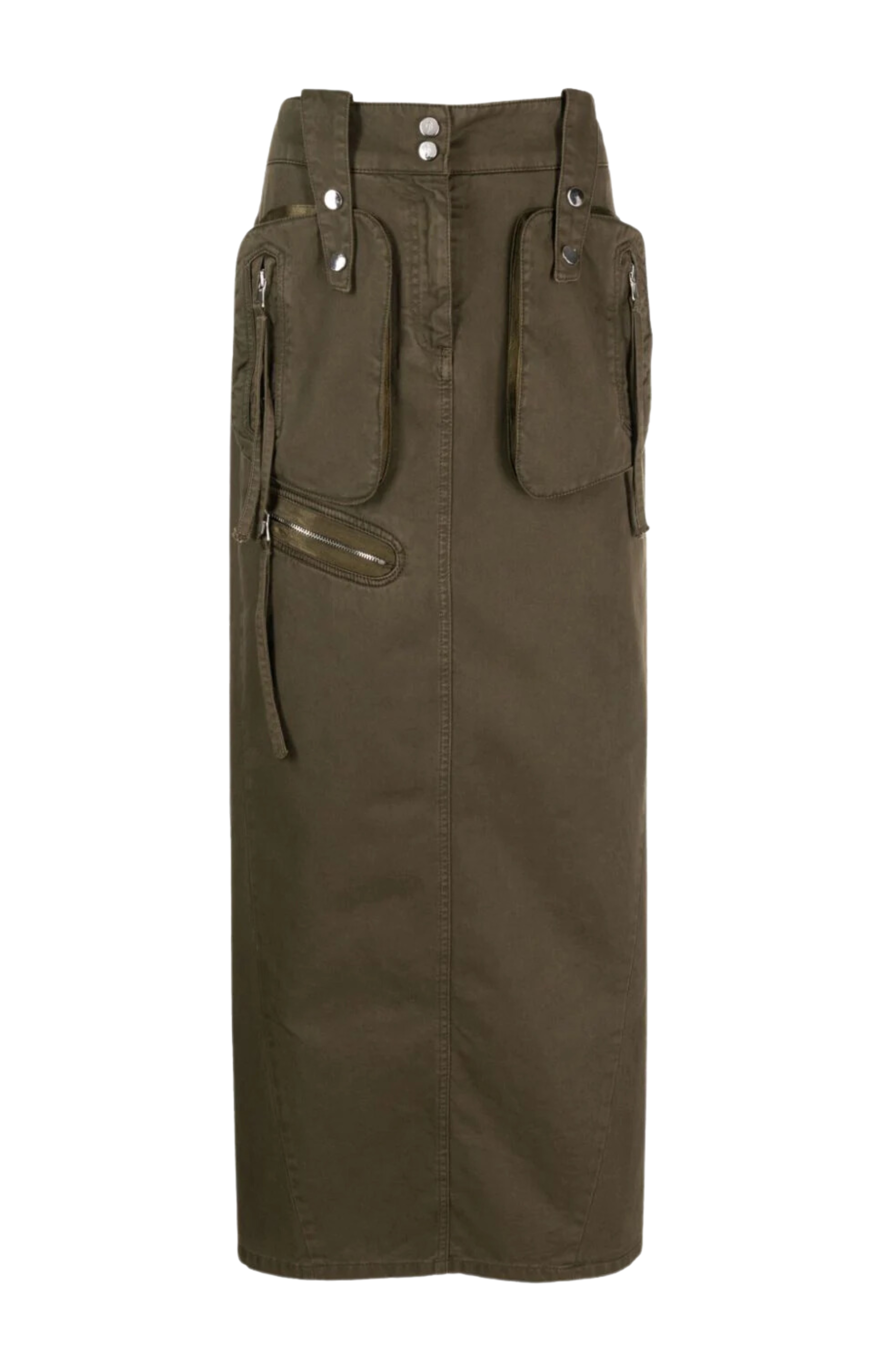 Long Skirt With Cargo Pockets