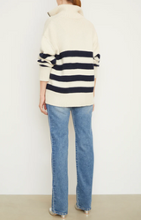 Morgan Striped Knit Cardigan