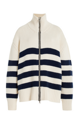 Morgan Striped Knit Cardigan