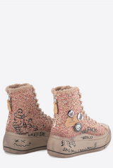 Distressed 10-Hole Kurt Sneaker