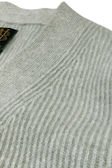 Cashmere Fox V Cardigan