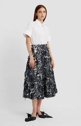 A Line Midi Skirt