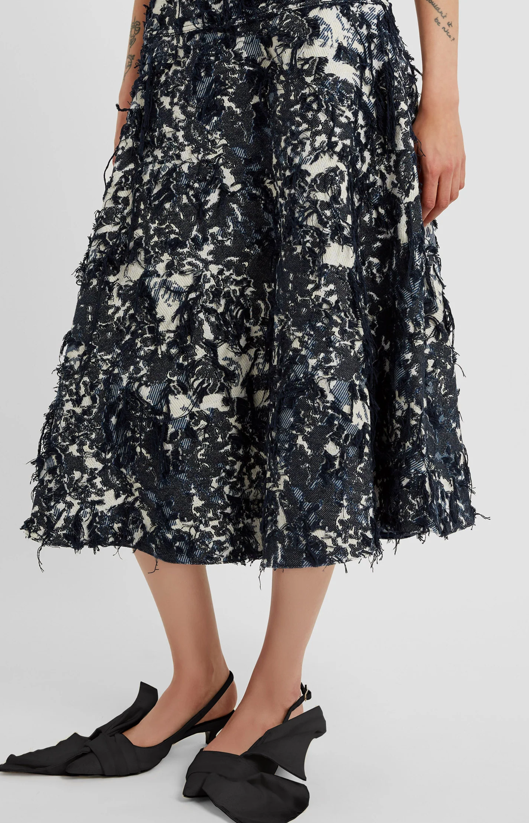 A Line Midi Skirt