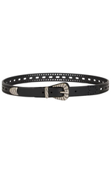 Perforated Leather Belt