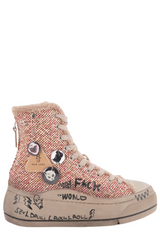Distressed 10-Hole Kurt Sneaker