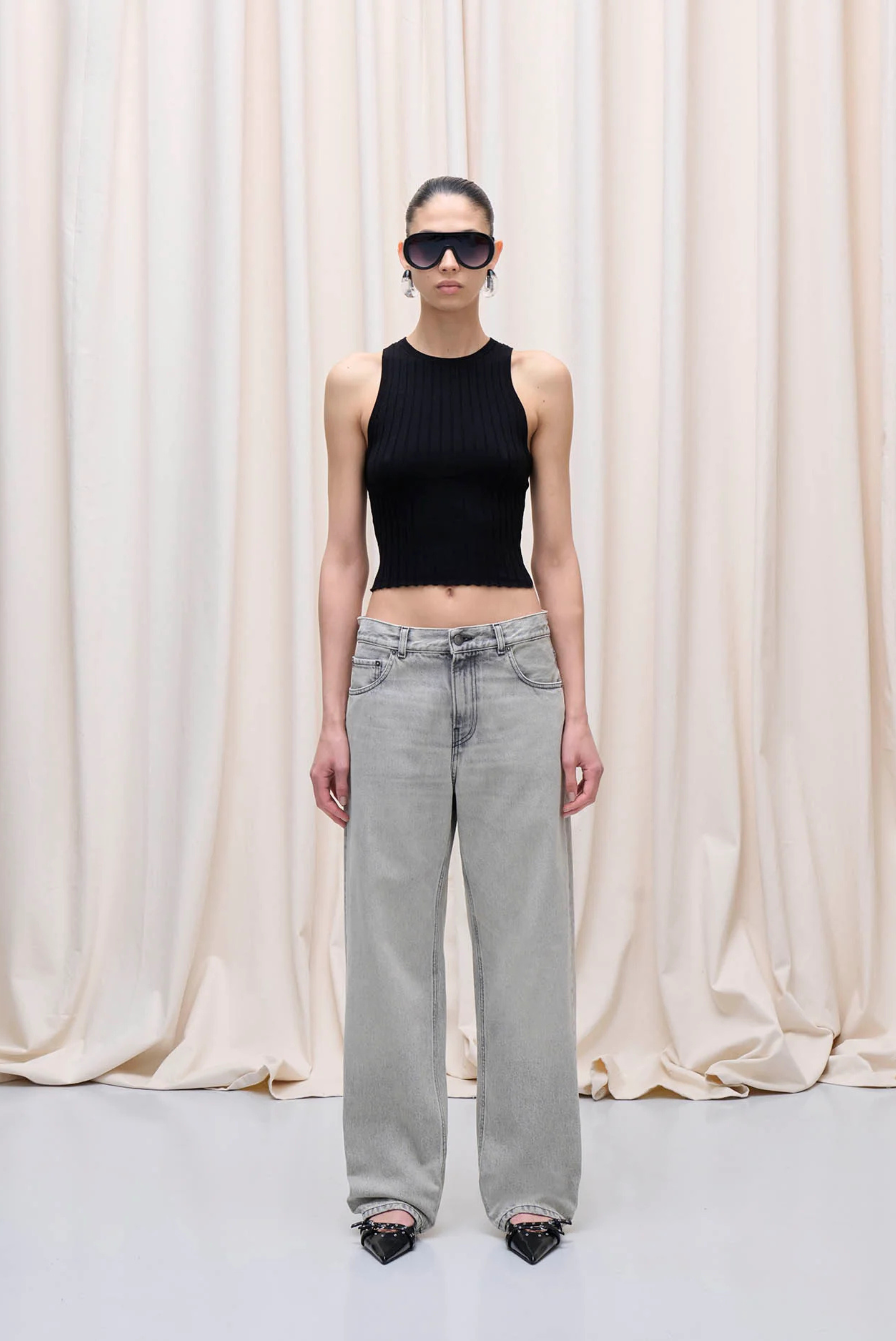 Haikure Bonnie Jeans Pearl Grey