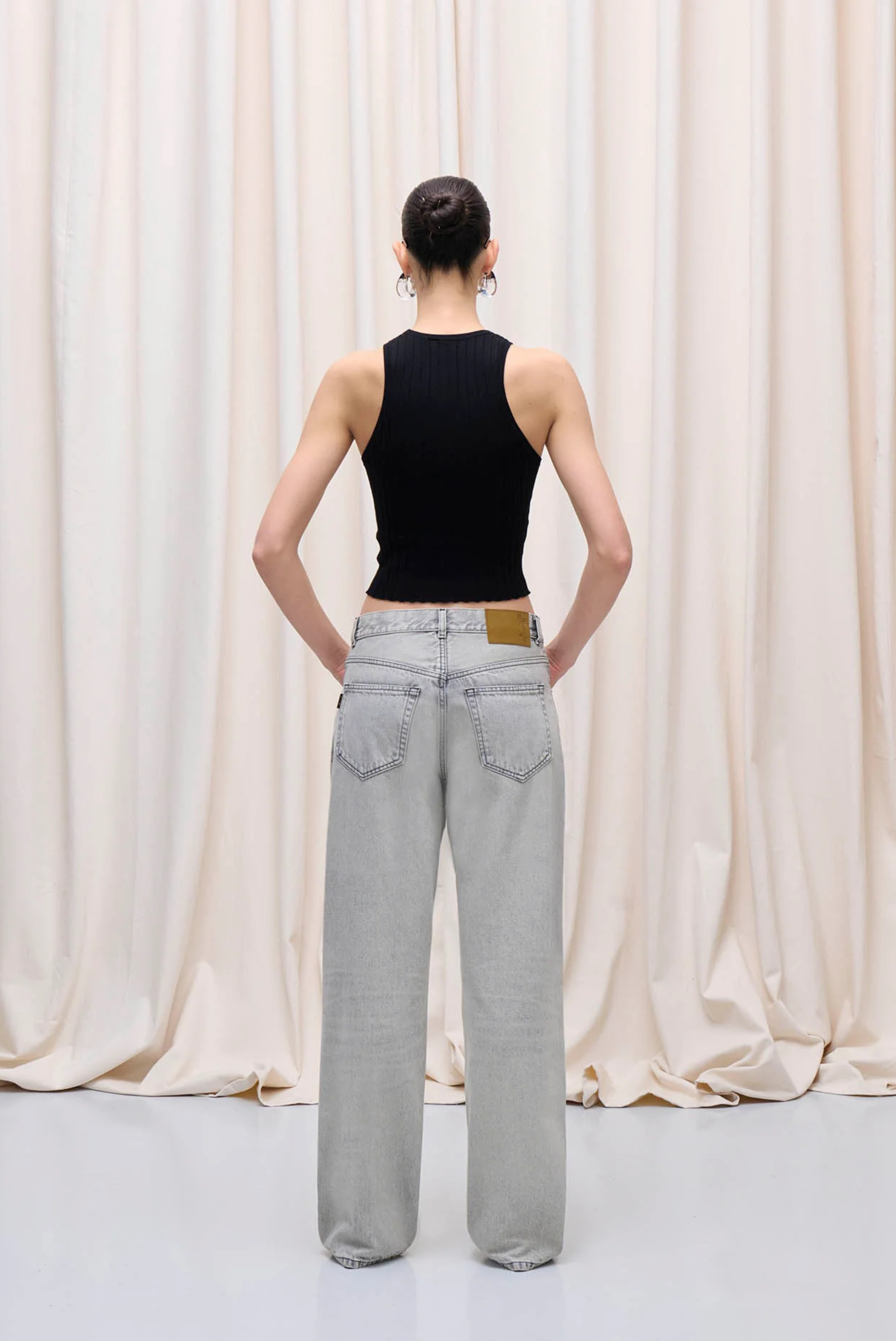Haikure Bonnie Jeans Pearl Grey