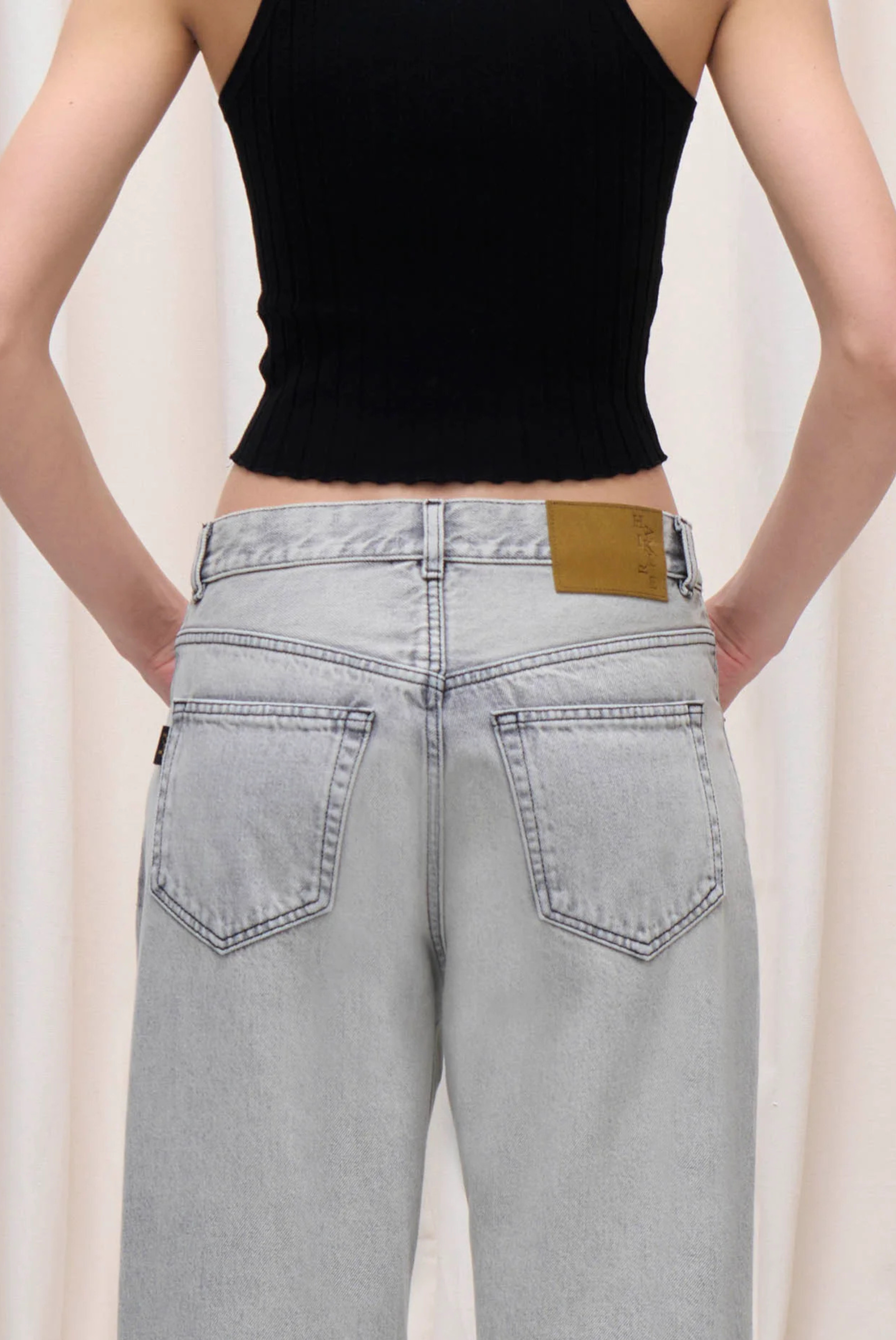 Haikure Bonnie Jeans Pearl Grey