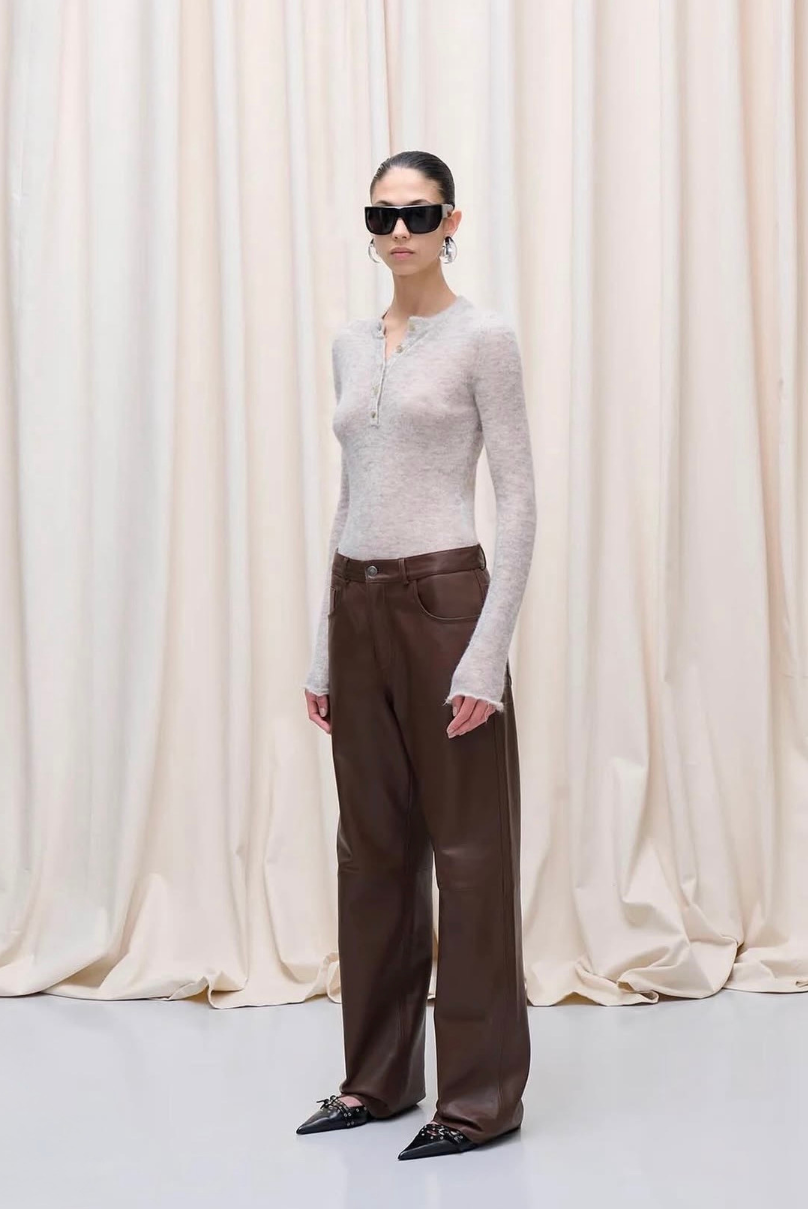 Haikure Lucy Bodysuit Beige