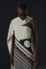 Heirlome Alex Jurado Dress Ivory Black