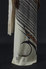 Heirlome Alex Jurado Dress Ivory Black