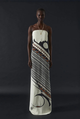 Heirlome Alex Jurado Dress Ivory Black