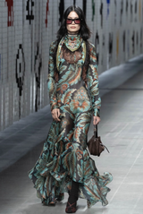 Embroidered Maxi Shirt Dress With Flounces