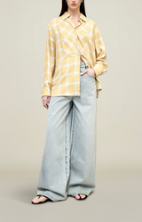 Chloe Bib Button Down