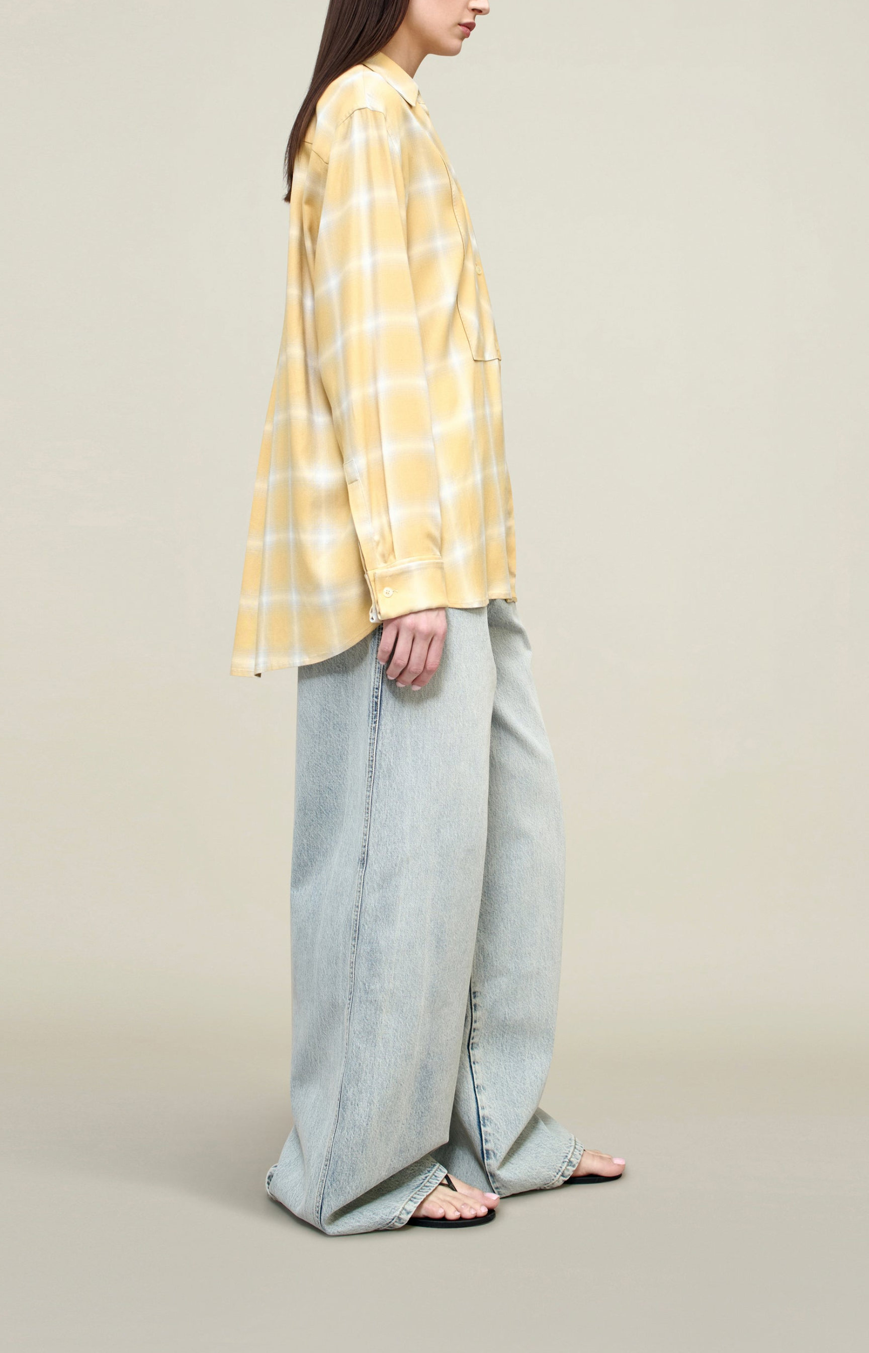 Chloe Bib Button Down