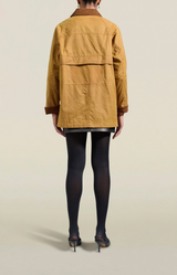 Lottie Field Jacket in Gold