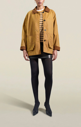 Lottie Field Jacket in Gold