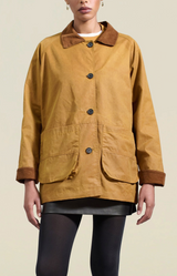 Lottie Field Jacket in Gold