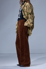 R13 D'Arcy Loose Jean BronzeBrown