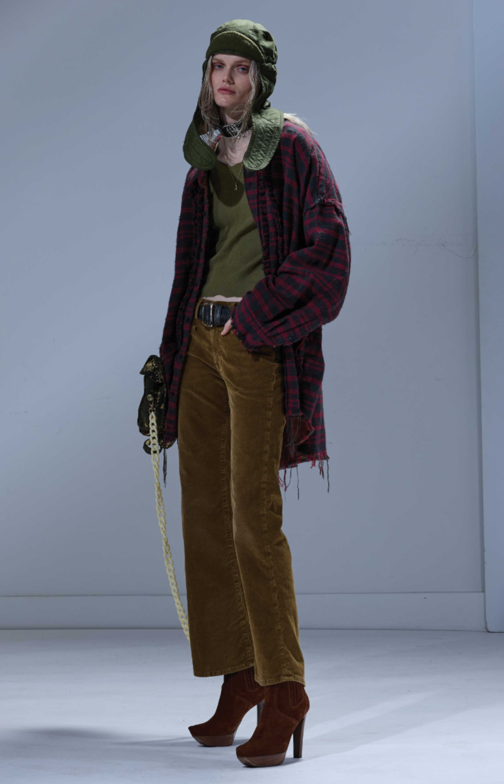R13 Joan Kick Flare Jean