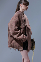 R13 Lacey Trucker Jacket