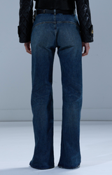 Twisted Seam Flare Jean