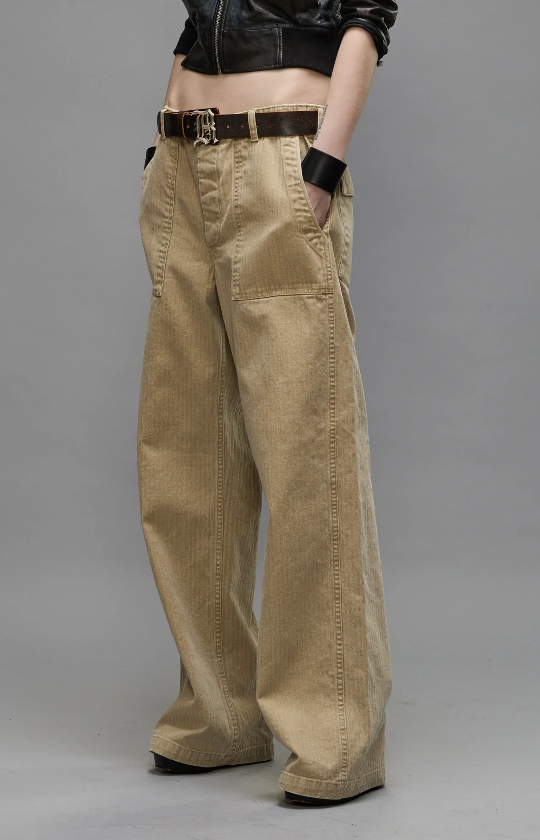 Wide Leg Utility Pant