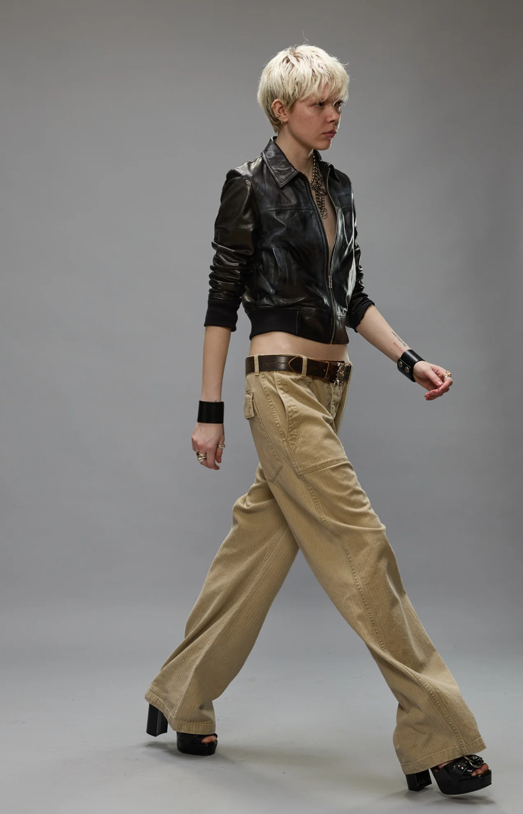 Wide Leg Utility Pant