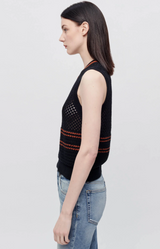 Crochet Mesh Vest