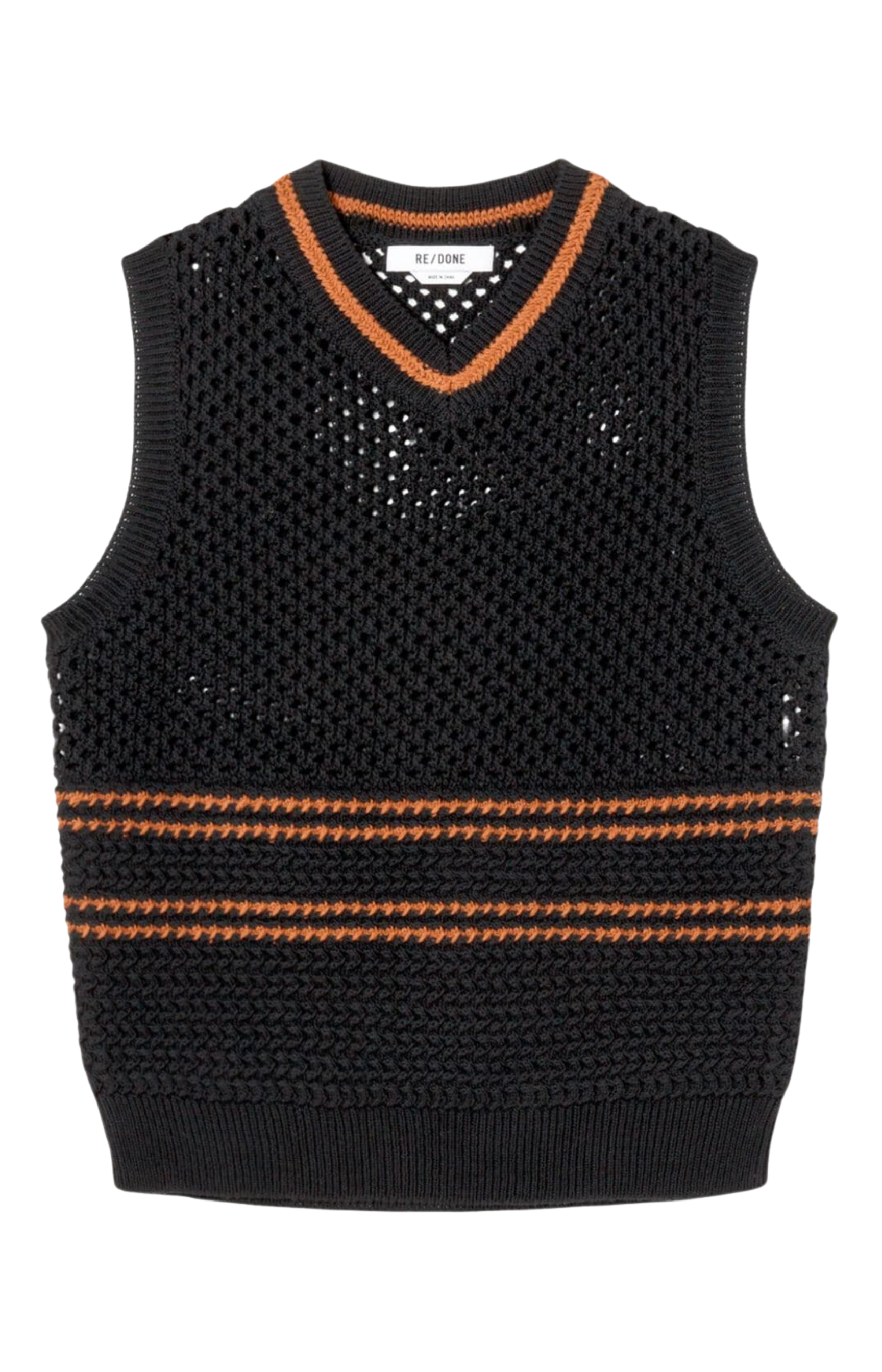 Crochet Mesh Vest