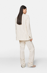 Stripe Straight Leg Pants