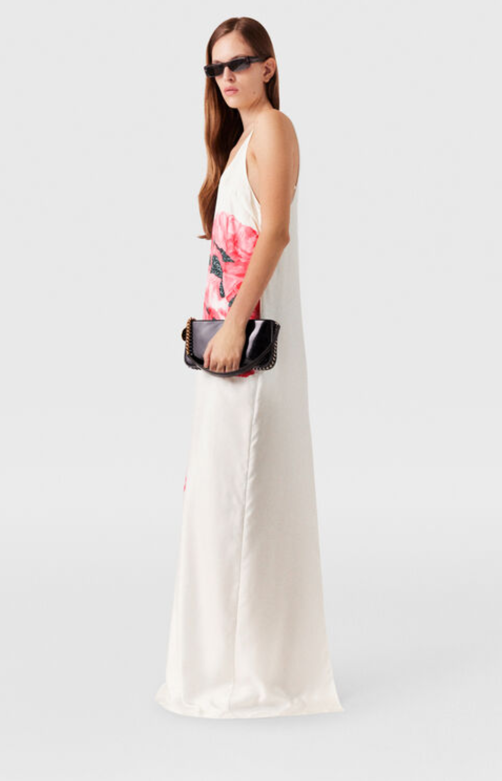 Poppy Print Maxi Tank dress