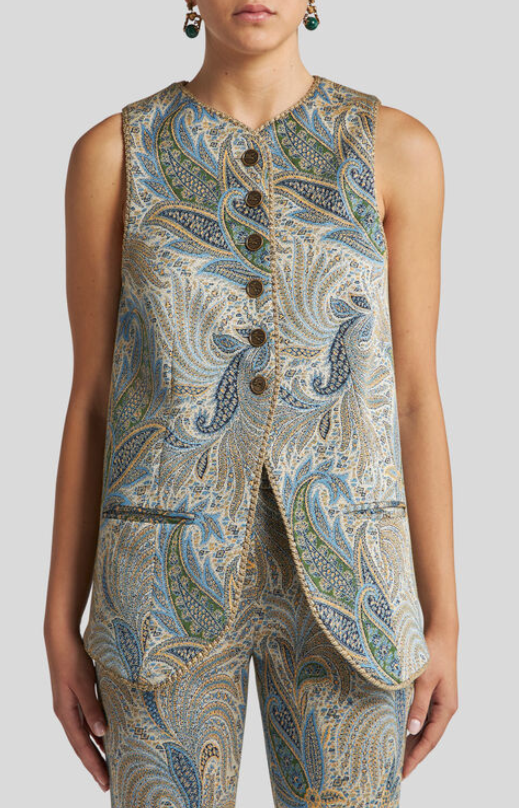 Paisley Vest